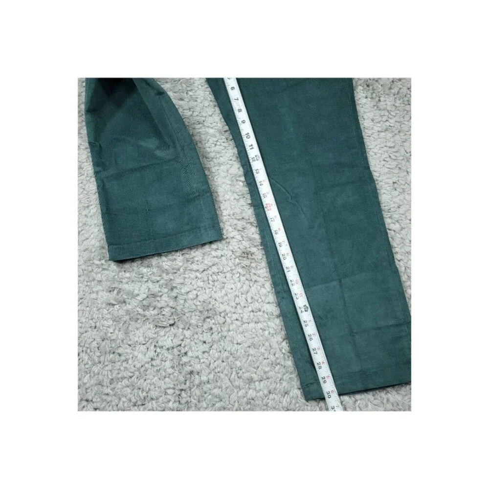 Dickies Regular Fit Sage Green Corduroy Pants Men's Size 28 x 30 Straight Leg